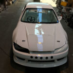 S15 silvia vented bonnet / hood outer skin