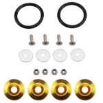 Aluminum Quick Release Fasteners Kits BLACK, SILVER, RED, PURPLE, BLUE, - Image 6