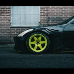 Nissan 350z front vented wings +70mm wide